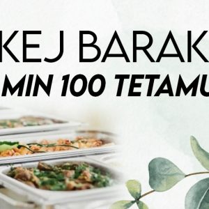 PAKEJ Barakah - Min 100 Tetamu