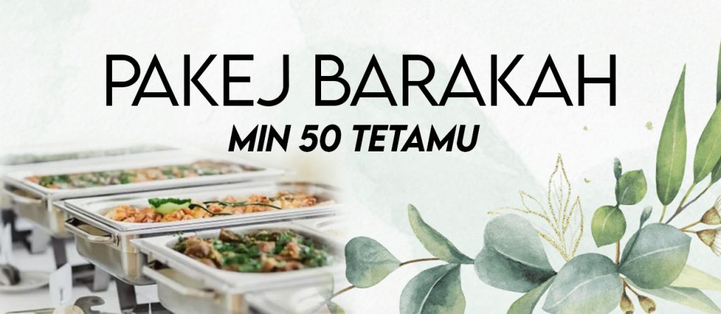 PAKEJ Barakah - Min 50 Tetamu