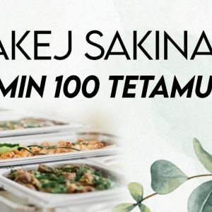 PAKEJ Sakinah - Min 100 Tetamu